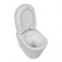LaVita Galve miska WC wisząca bez kołnierza z deską wolnoopadającą biały połysk zdj.4