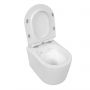 LaVita Loso miska WC wisząca bez kołnierza z deską wolnoopadającą biały połysk zdj.4