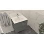 LaVita Kolorado umywalka z szafką 80 cm zestaw meblowy biały/grafit połysk (5900378314400, 5908211416212) zdj.7