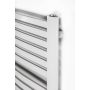 Luxrad Kastor Elektro grzejnik elektryczny 76,5x48 cm biały z grzałką (KAST7654809003ERG, GLX200B) zdj.3