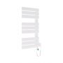 Luxrad Nobile Elektro grzejnik elektryczny 111x50 cm z grzałką elektryczną 400 W biały (NOB11105009003ERG,GLX400B) zdj.4
