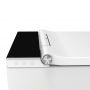 Major&Maker Deluxe B + Coral White toaleta myjąca ze stelażem i przyciskiem wisząca bez kołnierza biała 4020FBS200302W zdj.10