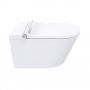 Major&Maker Classic + Coral White toaleta myjąca ze stelażem i przyciskiem wisząca bez kołnierza biała 4050FWS200302W zdj.6