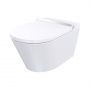 Major&Maker Classic + Coral White toaleta myjąca ze stelażem i przyciskiem wisząca bez kołnierza biała 4050FWS200302W zdj.9
