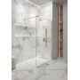 Meissen Keramik Kontra ścianka prysznicowa walk-in 90 cm złoty szczotkowany/szkło przezroczyste S169-009 zdj.4
