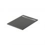 Meissen Keramik Kontra brodzik prostokątny z maskownicą 120x90 cm grafitowy S207-011 zdj.1