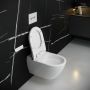 Meissen Keramik Genera Ultimate Oval toaleta myjąca wisząca biała S701-513 zdj.8