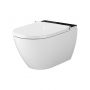Meissen Keramik Genera Ultimate Oval toaleta myjąca wisząca biała/czarna S701-514 zdj.1