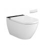 Meissen Keramik Genera Ultimate Oval toaleta myjąca wisząca biała/czarna S701-514 zdj.4