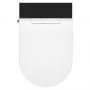 Meissen Keramik Genera Ultimate Oval toaleta myjąca wisząca biała/czarna S701-514 zdj.6