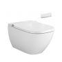 Meissen Keramik Genera Ultimate Square toaleta myjąca wisząca biała S701-515 zdj.3