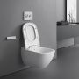 Meissen Keramik Genera Ultimate Square toaleta myjąca wisząca biała S701-515 zdj.8