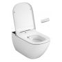Meissen Keramik Genera Ultimate Square toaleta myjąca wisząca biała/czarna S701-516 zdj.5