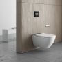 Meissen Keramik Genera Ultimate Square toaleta myjąca wisząca biała/czarna S701-516 zdj.8