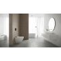 Meissen Keramik Genera Ultimate Square toaleta myjąca wisząca biała/czarna S701-516 zdj.9