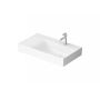 Meissen Keramik Kontra umywalka 80,5x45,5 cm prostokątna biała K682-045 zdj.6