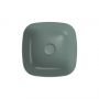 Meissen Keramik Farva umywalka 38x38 cm kwadratowa nablatowa zielona K712-027 zdj.3