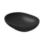 Mito Savio umywalka 50x38 cm owalna nablatowa antracyt K711-021 zdj.1