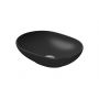 Mito Savio umywalka 50x38 cm owalna nablatowa antracyt K711-021 zdj.4