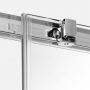New Trendy Prime kabina prysznicowa 110x120 cm prostokątna chrom połysk/szkło przezroczyste K-1597 zdj.8