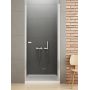 New Trendy New Soleo drzwi prysznicowe 80 cm uchylne chrom połysk/szkło przezroczyste D-0120A zdj.1