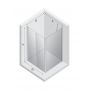 New Trendy New Soleo kabina prysznicowa 80x70 cm prostokątna chrom połysk/szkło przezroczyste D-0144A/D-0090B zdj.2