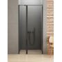 New Trendy New Soleo Black drzwi prysznicowe 110 cm uchylne czarny mat/szkło przezroczyste D-0243A-WK zdj.1