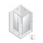 New Trendy Prime kabina prysznicowa 100x90 cm prostokątna chrom połysk/szkło przezroczyste D-0298A/D-0124B zdj.2