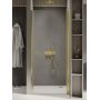 New Trendy New Soleo Light Gold drzwi prysznicowe 80 cm uchylne złoty połysk/szkło przezroczyste D-0451A zdj.1