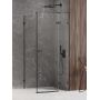 New Trendy Avexa Black kabina prysznicowa 80x70 cm prostokątna prawa czarny mat/szkło przezroczyste EXK-1561 zdj.1