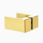 New Trendy Avexa Gold Shine drzwi prysznicowe 80 cm wnękowe prawe złoty połysk/szkło przezroczyste EXK-1631 zdj.6