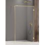 New Trendy Avexa Gold Shine ścianka prysznicowa walk-in 120 cm złoty połysk/szkło przezroczyste EXK-2163 zdj.1