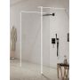 New Trendy New Modus White ścianka prysznicowa walk-in 120 cm biały mat/szkło przezroczyste EXK-2274 zdj.1