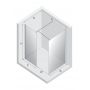 New Trendy New Modus White kabina prysznicowa walk-in 140x100 cm prostokątna biały mat/szkło przezroczyste EXK-2298 zdj.2