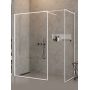 New Trendy New Modus White kabina prysznicowa walk-in 170x120 cm prostokątna biały mat/szkło przezroczyste EXK-2330 zdj.1