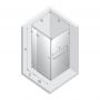 New Trendy Avexa kabina prysznicowa 120x90 cm prostokątna chrom połysk/szkło przezroczyste EXK-2409 zdj.2