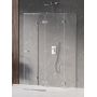 New Trendy Avexa kabina prysznicowa 100x100 cm kwadratowa prawa chrom/szkło przezroczyste EXK-2488 zdj.1