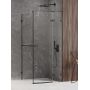 New Trendy Avexa Black kabina prysznicowa 80x110 cm prostokątna prawa czarny mat/szkło przezroczyste EXK-2569 zdj.1