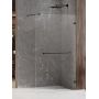 New Trendy Avexa Black ścianka prysznicowa walk-in 90 cm czarny mat/szkło przezroczyste EXK-2679 zdj.1