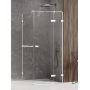 New Trendy Avexa White kabina prysznicowa 120x120 cm kwadratowa prawa biały mat/szkło przezroczyste EXK-2820 zdj.1