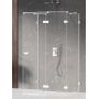 New Trendy Avexa White kabina prysznicowa 90x120 cm prostokątna prawa biały mat/szkło przezroczyste EXK-2887 zdj.1