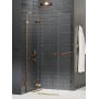 New Trendy Avexa Copper Brushed kabina prysznicowa 120x90 cm prostokątna lewa miedź szczotkowana/szkło przezroczyste EXK-3631 zdj.1