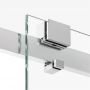 New Trendy Softi drzwi prysznicowe 150 cm rozsuwane chrom połysk/szkło przezroczyste EXK-3906 zdj.3