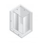 New Trendy Softi kabina prysznicowa 130x110 cm prostokątna chrom połysk/szkło przezroczyste EXK-3928 zdj.2