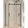New Trendy Softi Black kabina prysznicowa 120x100 cm prostokątna czarny mat/szkło przezroczyste EXK-3977 zdj.1