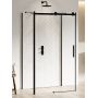 New Trendy Softi Black kabina prysznicowa 100x90 cm prostokątna czarny mat/szkło przezroczyste EXK-3991 zdj.1