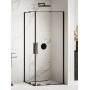New Trendy Smart Black kabina prysznicowa 90x110 cm prostokątna czarny mat/szkło przezroczyste EXK-4166 zdj.1