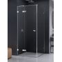 New Trendy Eventa kabina prysznicowa 110x70 cm prostokątna lewa chrom połysk/szkło przezroczyste EXK-4486 zdj.1