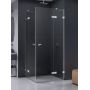 New Trendy Eventa kabina prysznicowa 120x80 cm prostokątna chrom połysk/szkło przezroczyste EXK-4548 zdj.1