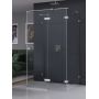 New Trendy Eventa kabina prysznicowa 120x100 cm prostokątna prawa chrom połysk/szkło przezroczyste EXK-4594 zdj.1
